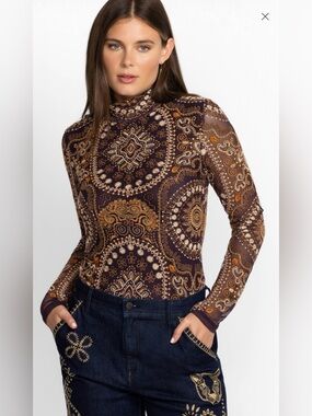 Johnny Was Loving is Easy Mesh Tee